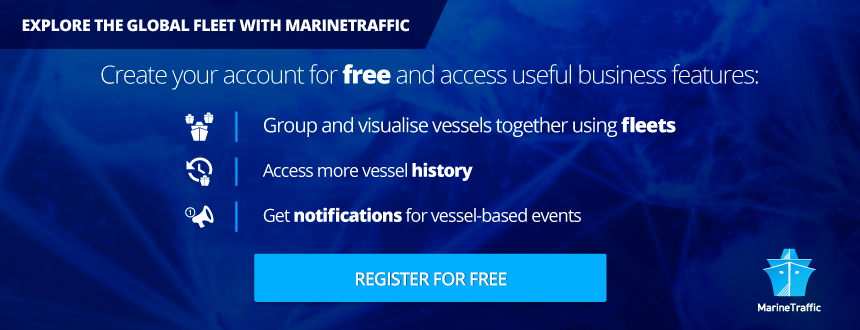 MarineTraffic Registration Banner