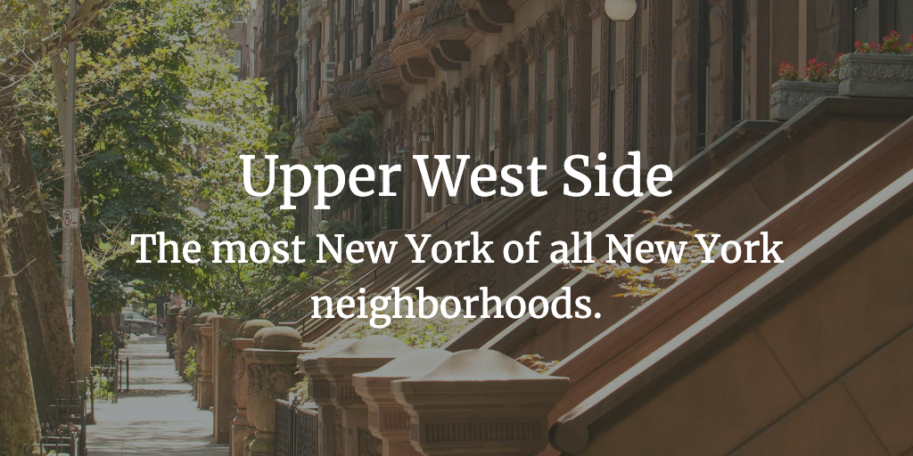 Upper West Side 購房者公寓銷售指南