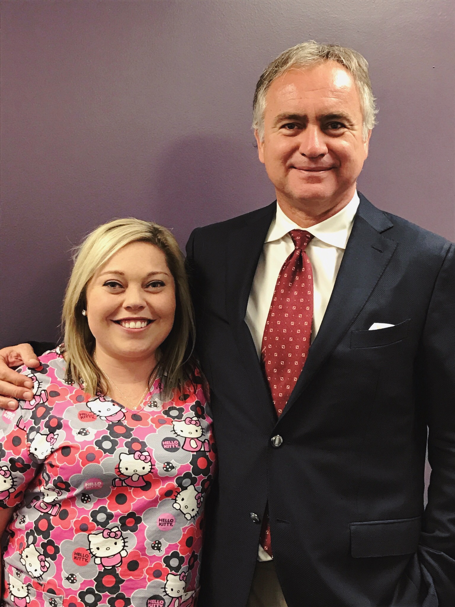 congenital heart disease patient and treating physician