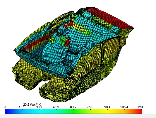 GT-SUITE convection values
