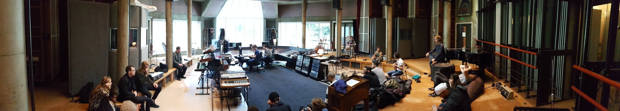 This panorama shows the Big Room living up to its name