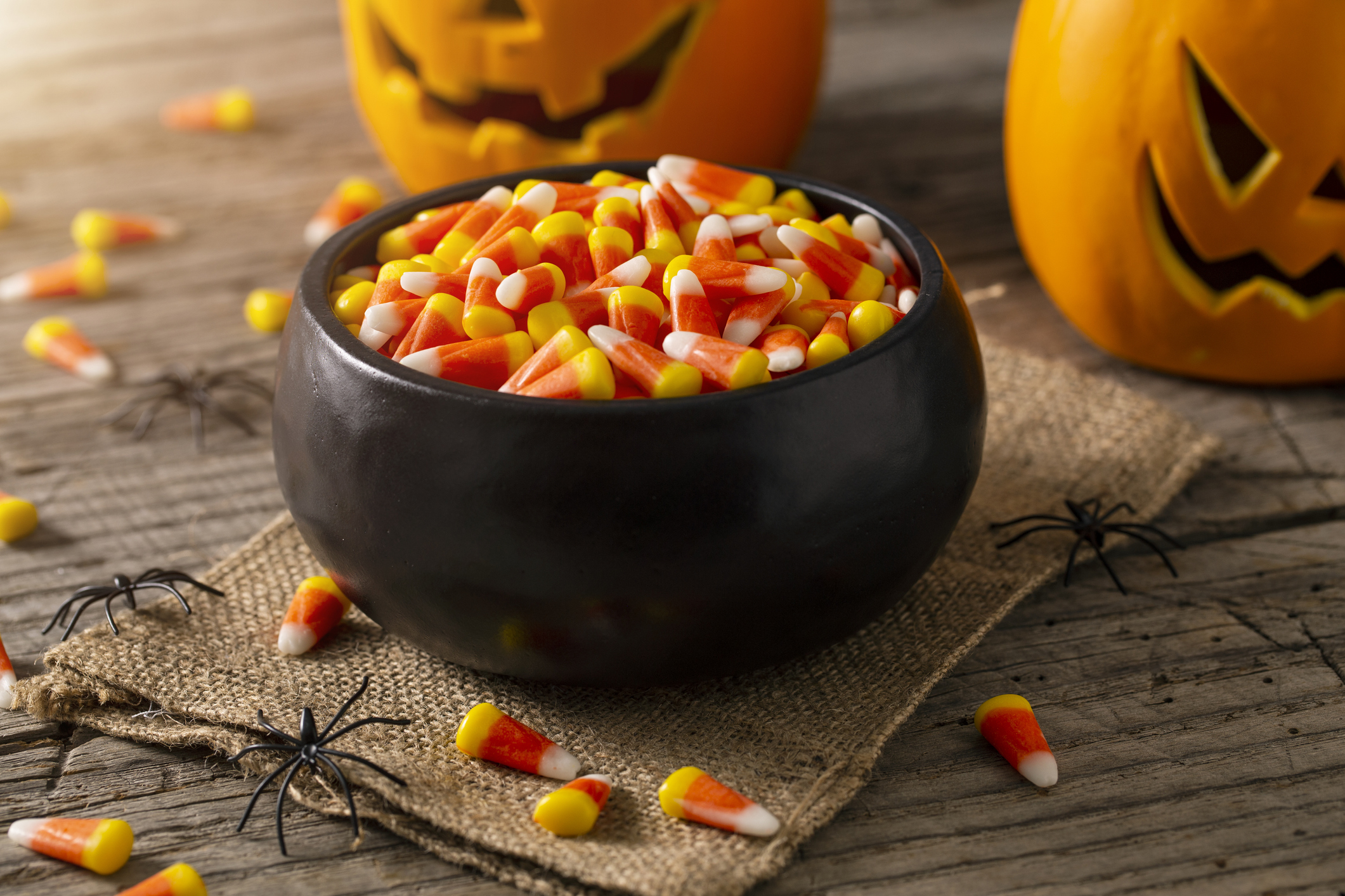 Bowl of halloween candy