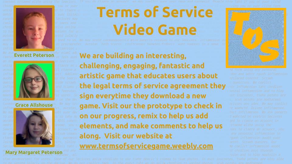 Terms of Service Video Game Research