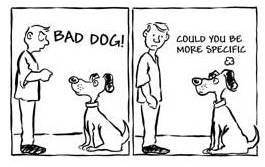 Bad Dog Image Giving and Receiving Feedback Southern Cross Coaching and Development