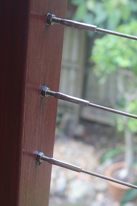 swage stud in timber balustrade swage stud in timber balustrade
