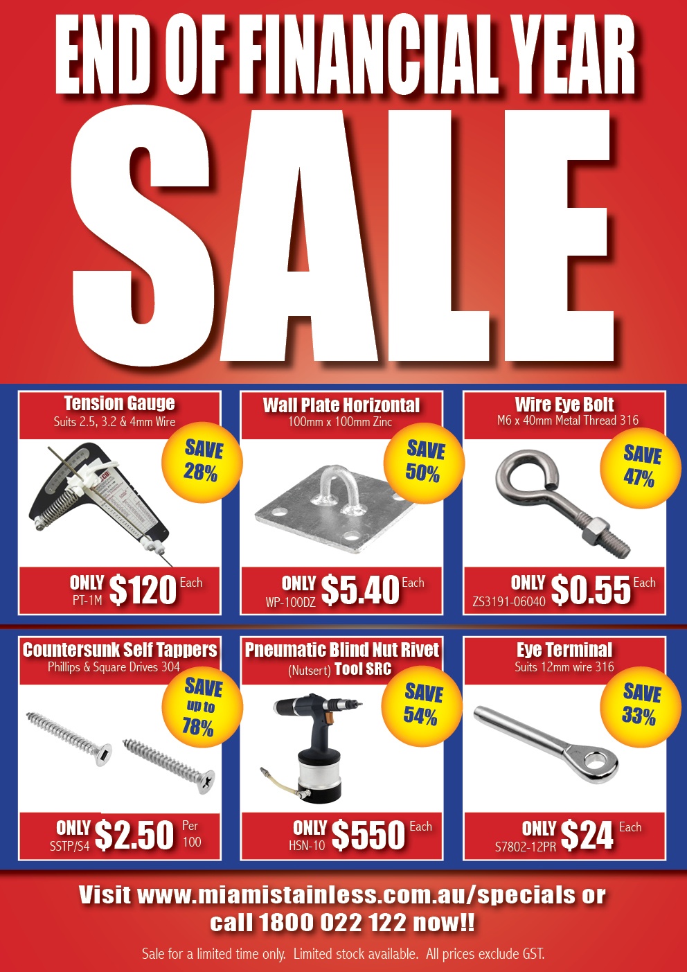 End of financial year sale 2