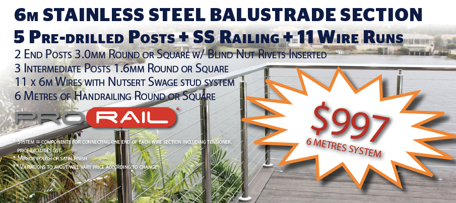 Balustrade Handrail System Special