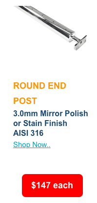 Special-round-end-post