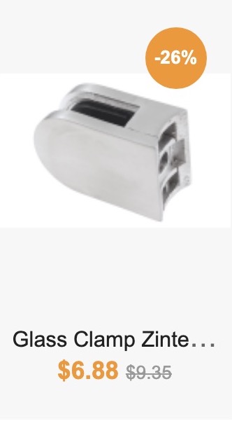 special-zinc-glass-clamps