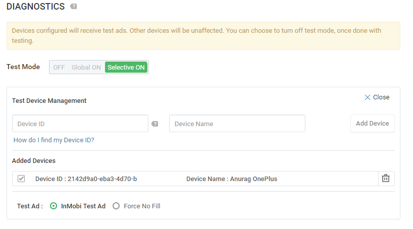 Inmobi Support