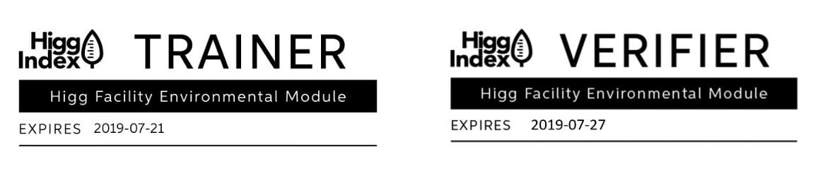 Higg Index Trainer and Verifier