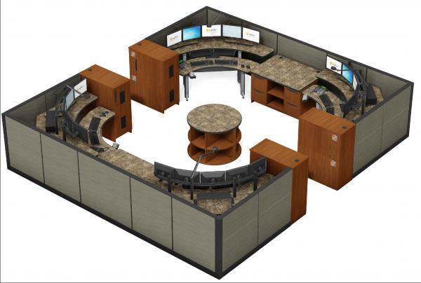 911 Dispatch Workstations | Consoles | Ergonomic Desks | Xybix