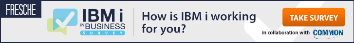Take IBM i Business Survey