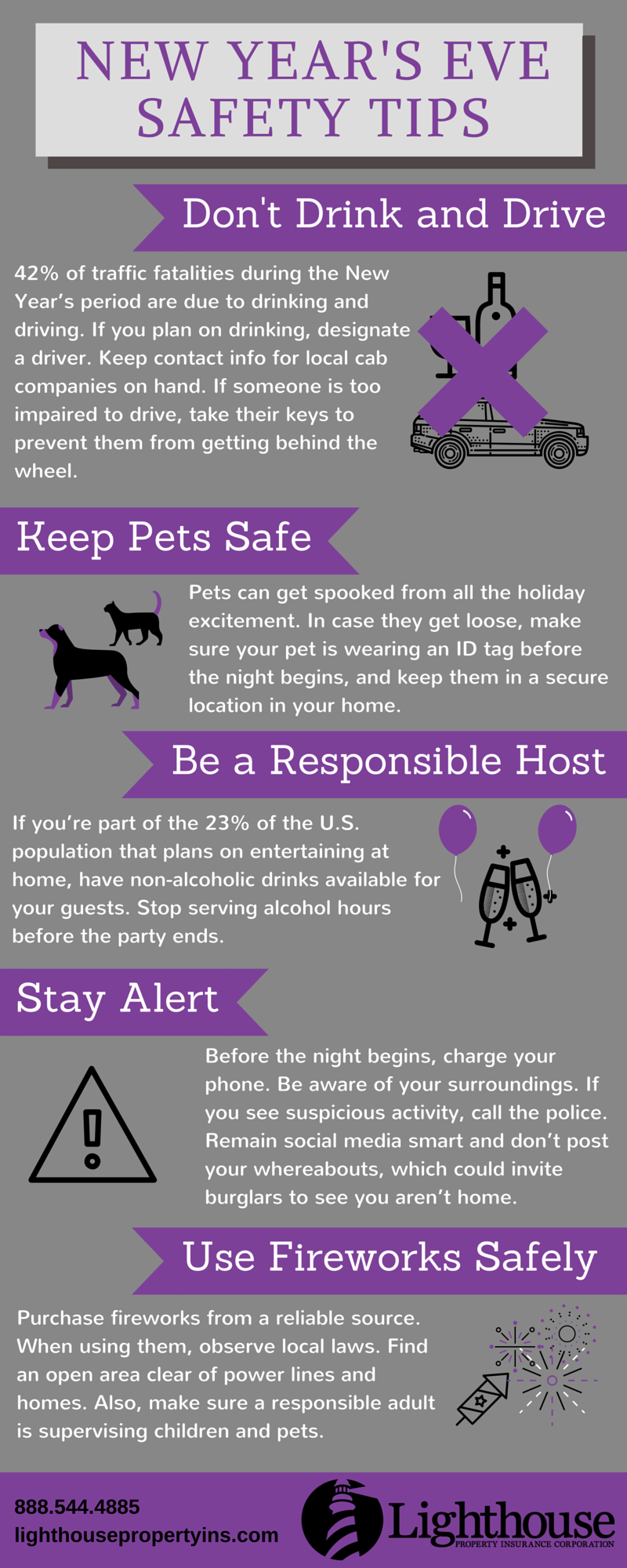 New Year s Eve Safety Tips Infographic