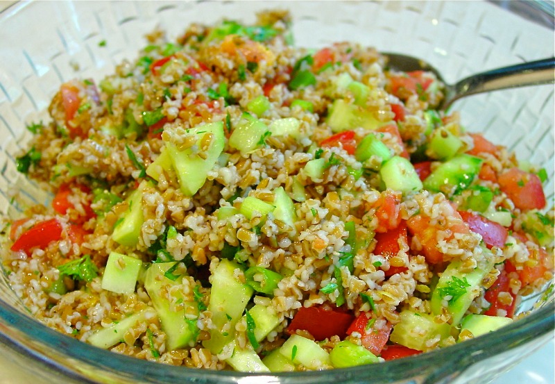Meatless Friday: Summer Bulgur Salad
