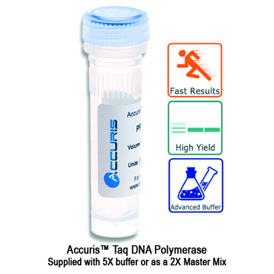 Taq Polymerase Features from Accuris.  Taq Polymerase on Sale at Pipette.com