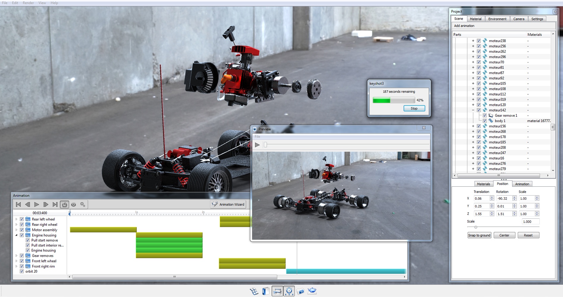 keyshot benchmark