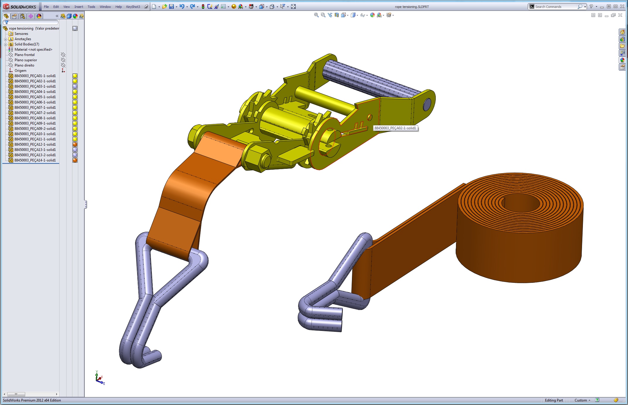 keyshot rendering solidworks assem file