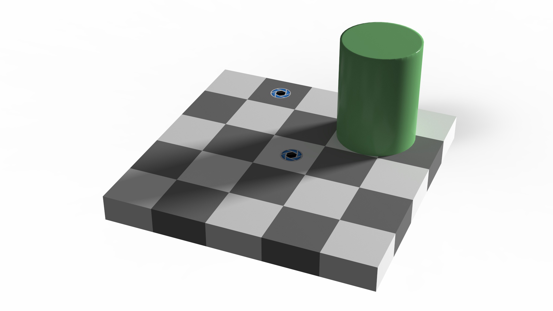Explore Adelson s Checker Shadow Illusion In KeyShot
