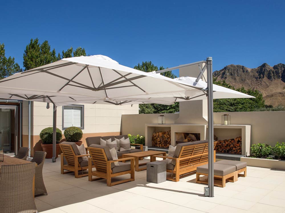 Multi Canopy Cantilever Umbrella Shadowspec