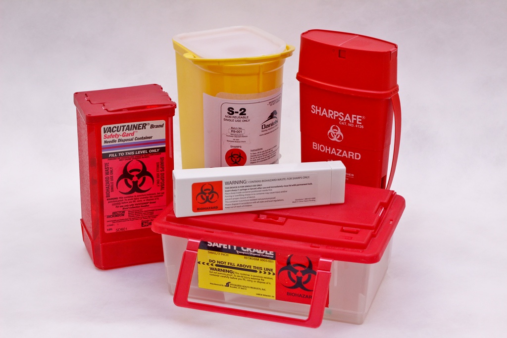 Biohazard Waste Bags & Bin