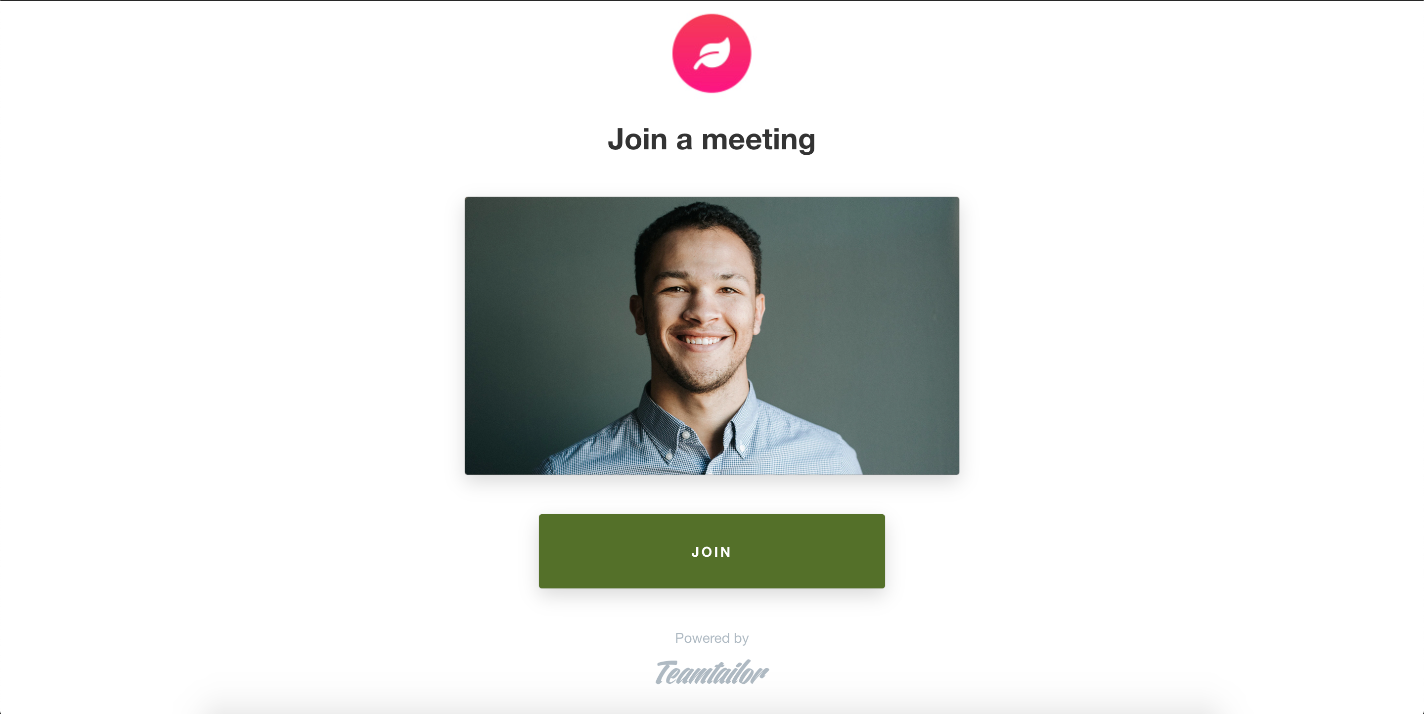 Join meeting video meetings