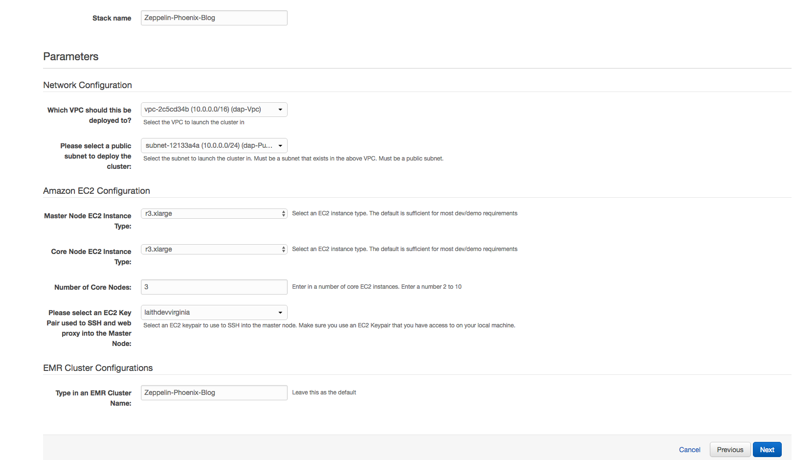 Amazon Emr Tutorial Apache Zeppelin With Phoenix And Hbase Interpreters On Amazon Emr Cloudformation Emr Template