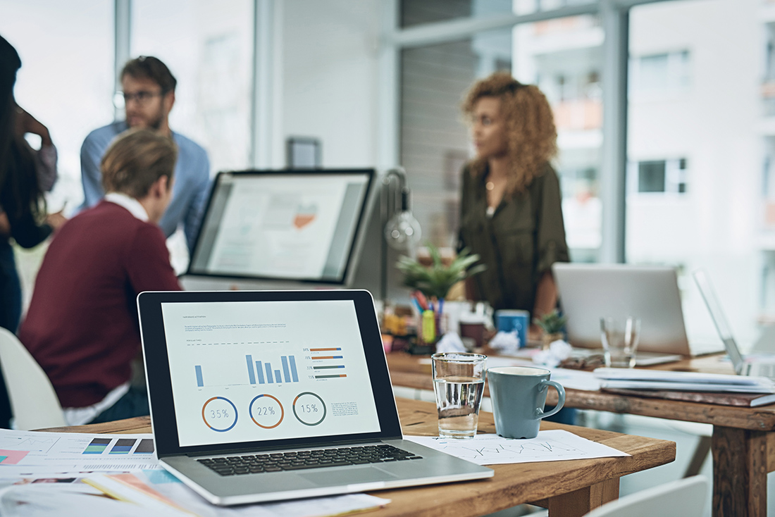 employee statistics dashboard office