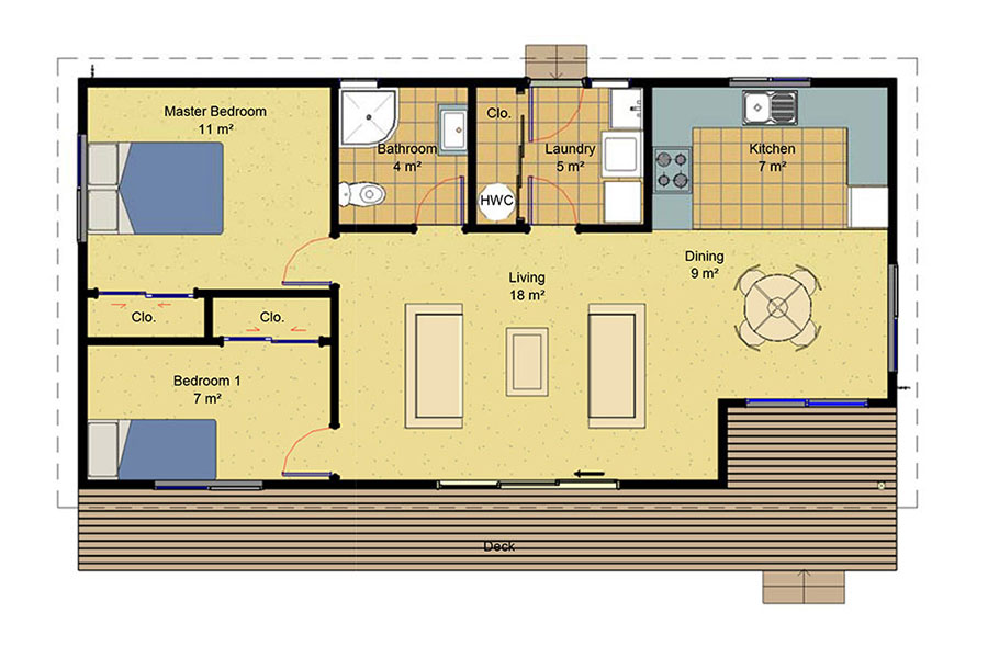 Single Pitch Roof House Plans - Escortsea