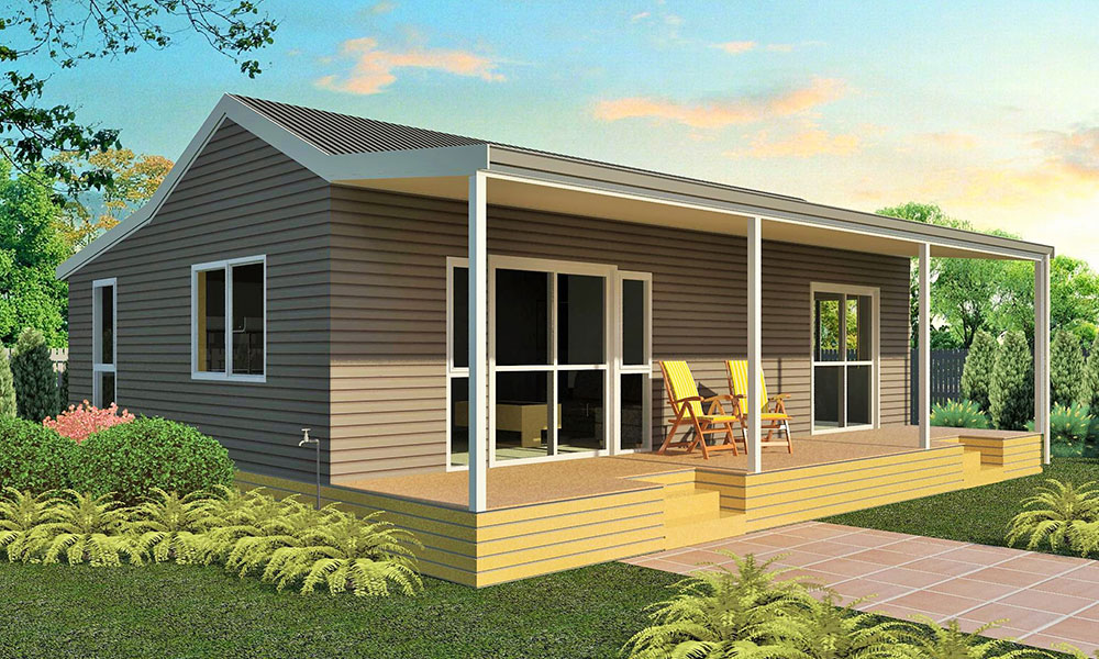 Genius 2 Bedroom Prefabricated Houses