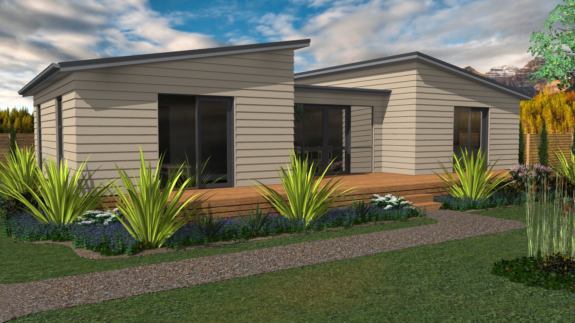 Genius 2 Bedroom Prefabricated Houses