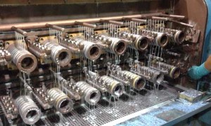 Drawing the wire into precise gauge size