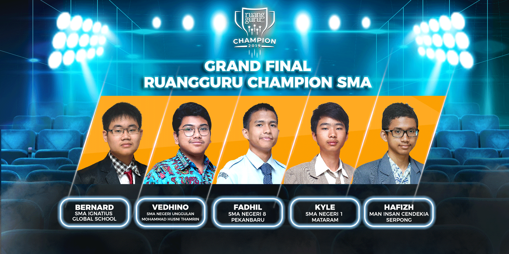 Profil Grand Finalis Ruangguru Champion Tingkat Smp