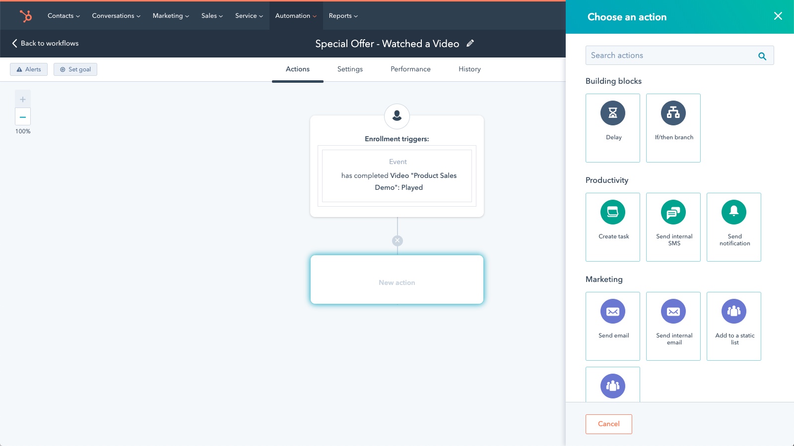 Target Campaigns Based on Viewing Behavior