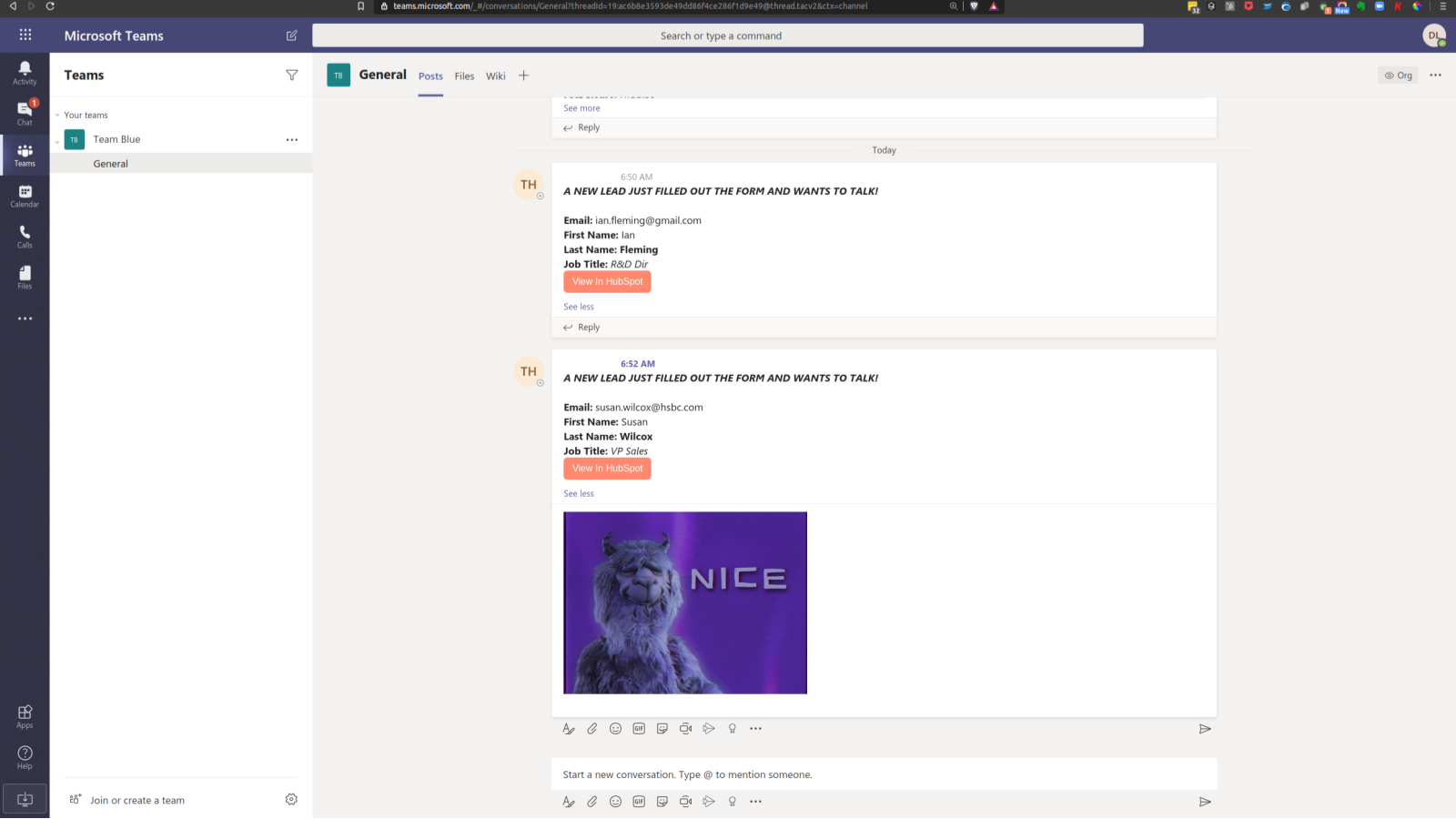 Integration Microsoft Teams Notifications Pour Hubspot Connecter Cette Integration