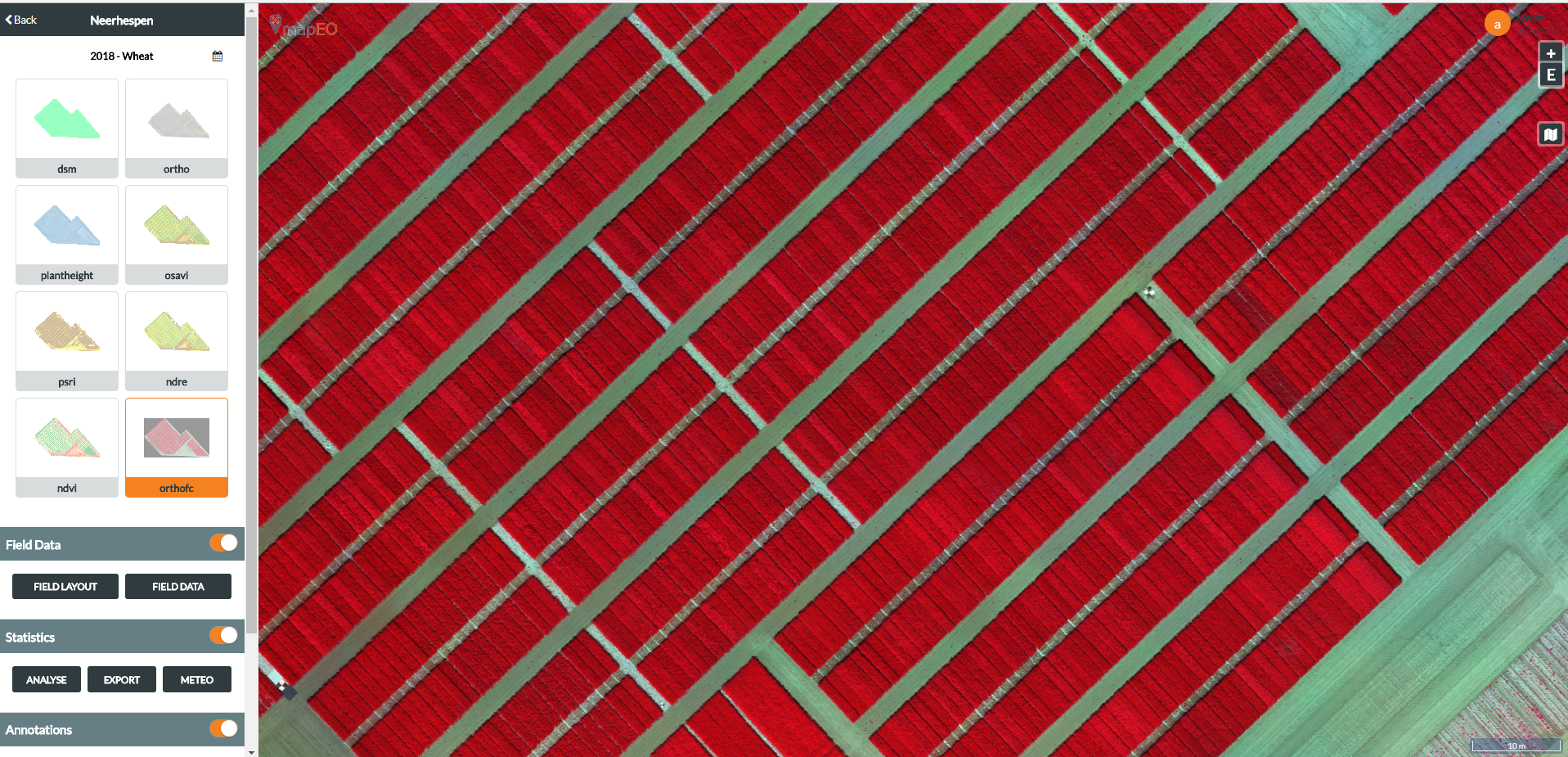 end-to-end image processing solution mapEO