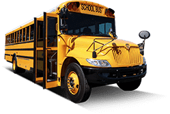 Buy School Buses in California, Oregon, Washington, Colorado, New Mexico, Arizona, Texas, Oklahoma, Arkansas, Indiana, Pennsylvania, Florida, North Carolina, and Georgia