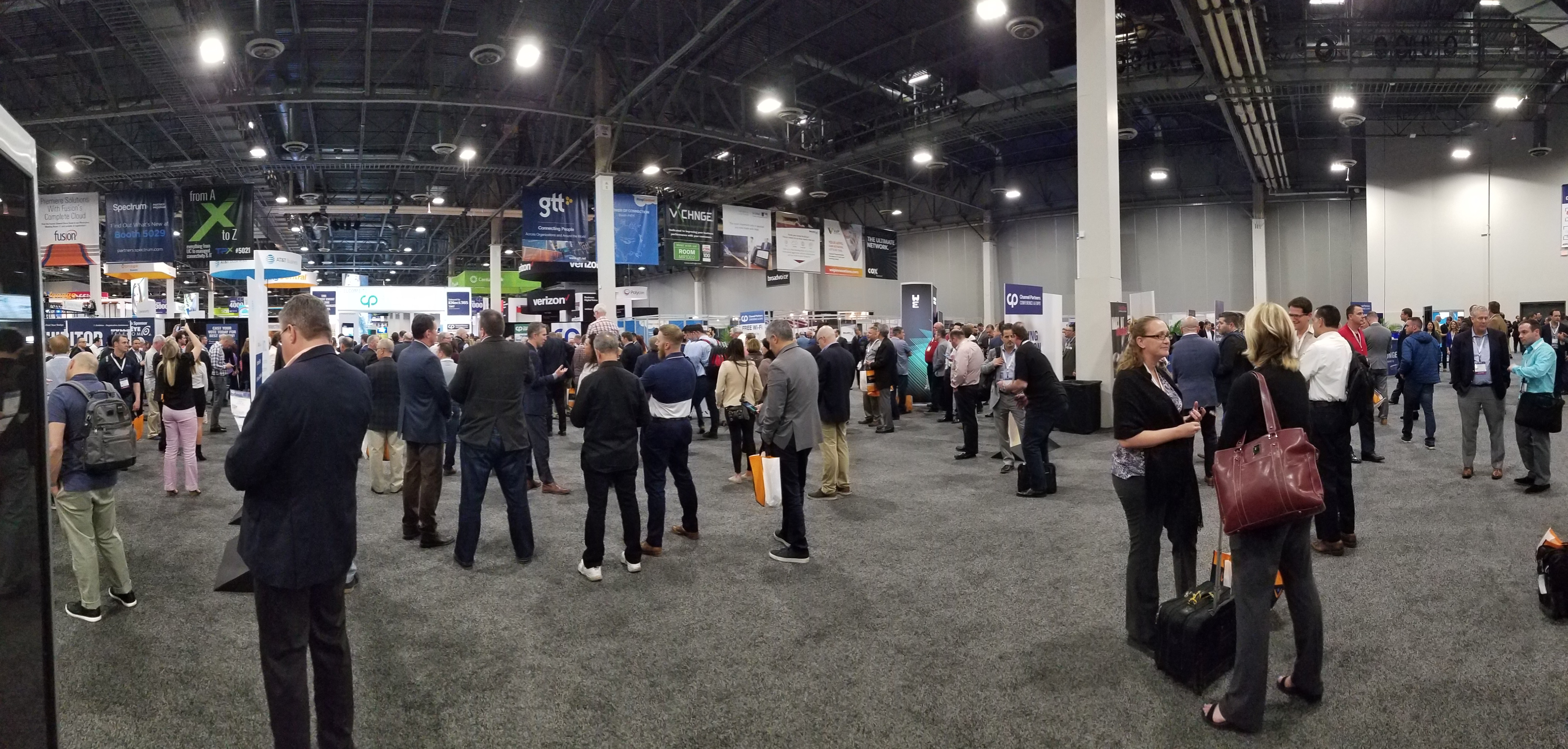 Channel Expo 2018 Floor on opening day
