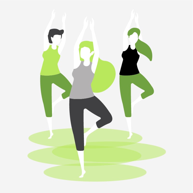 exercise class clipart