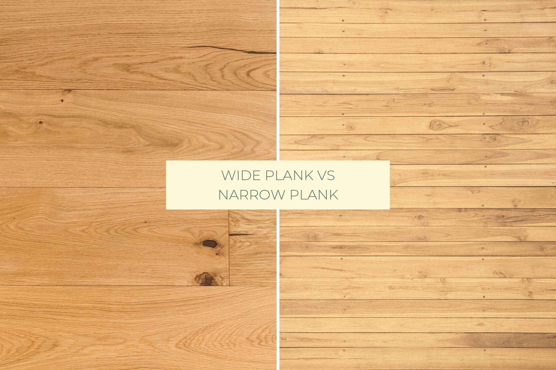 Narrow V S Wide Hardwood Planks Which, Is Wide Plank Flooring More Expensive