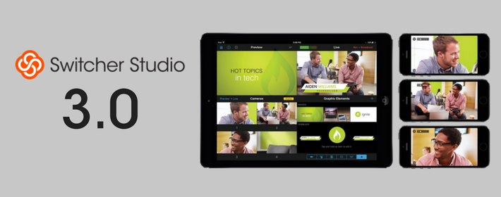 New in Switcher Studio 3.0 — Easily Add Graphics to Your Live Videos