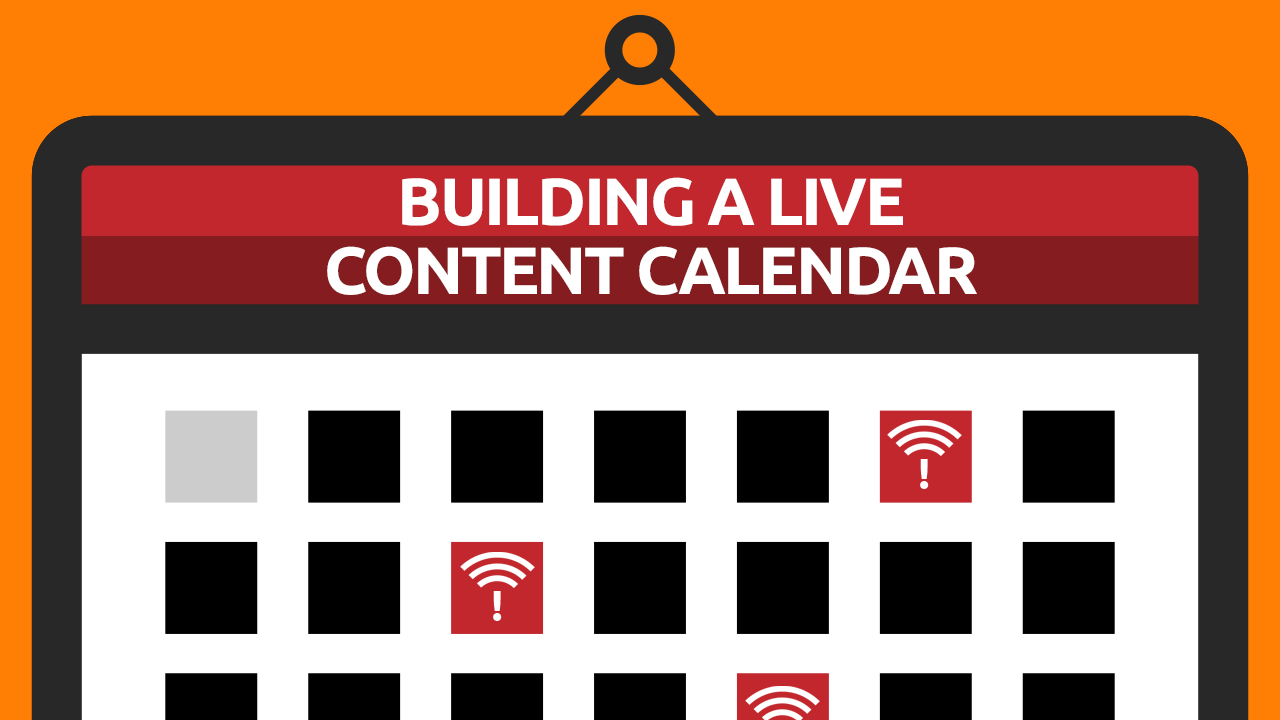 How to Build a Content Calendar for Live Video