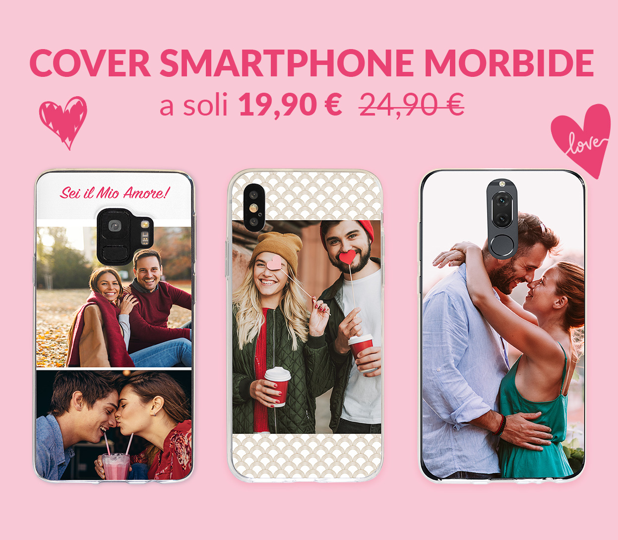 Cover Smartphone Morbide a soli 19,90€ anziché 24,90€