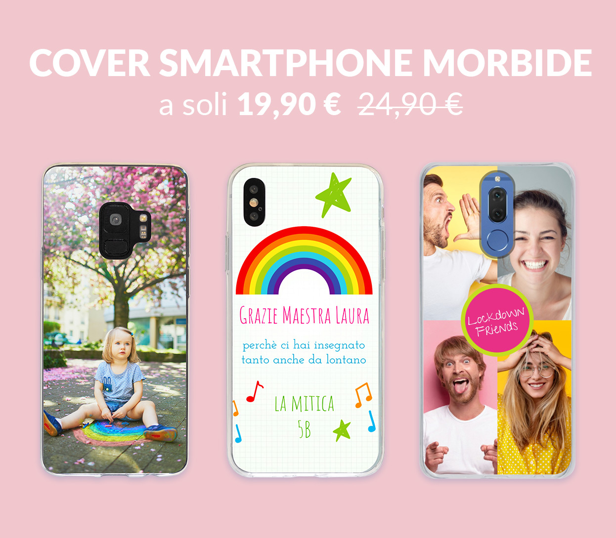 Cover Smartphone Morbide a soli 19,90€ anziché 24,90€