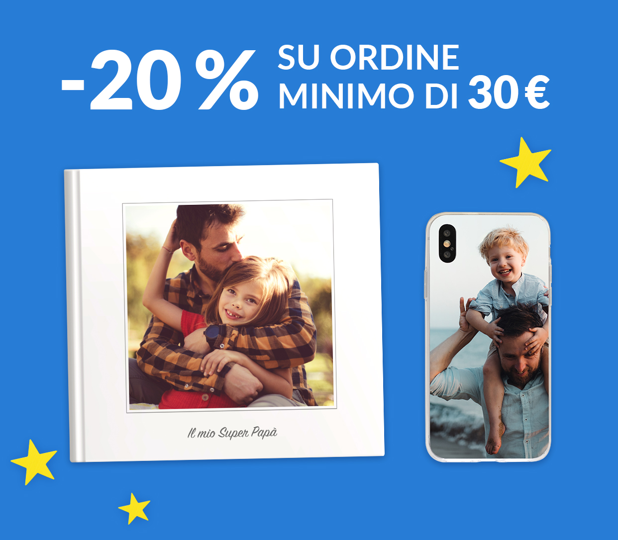 20% di sconto su ordine min. di 30€