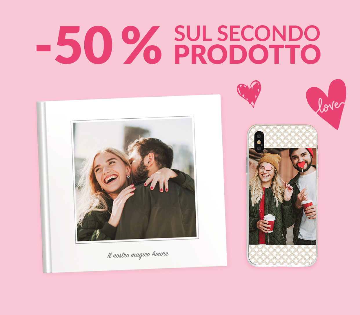 50% di sconto sul 2° prodotto