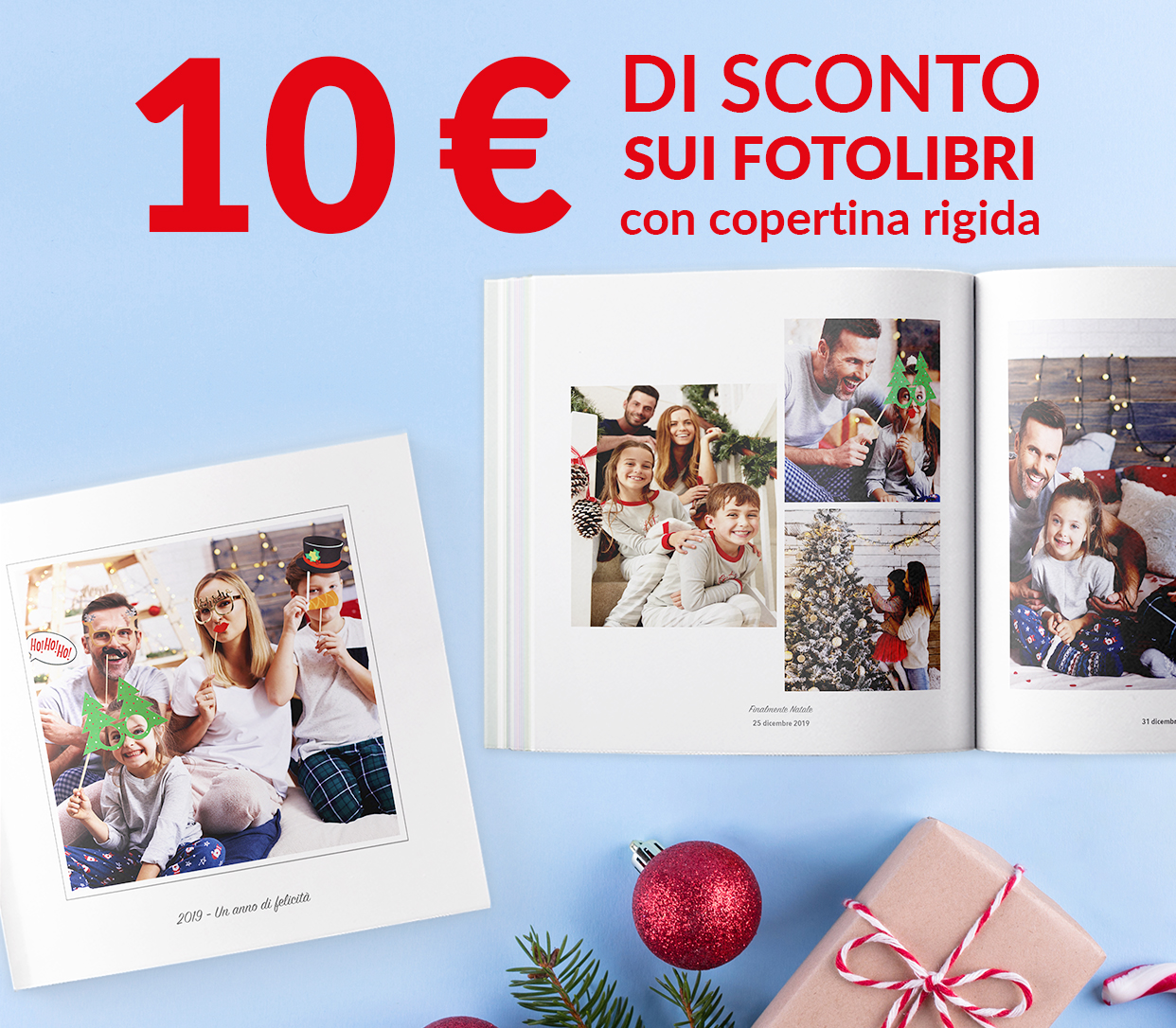 10€ di sconto sui FotoLibri con copertina rigida