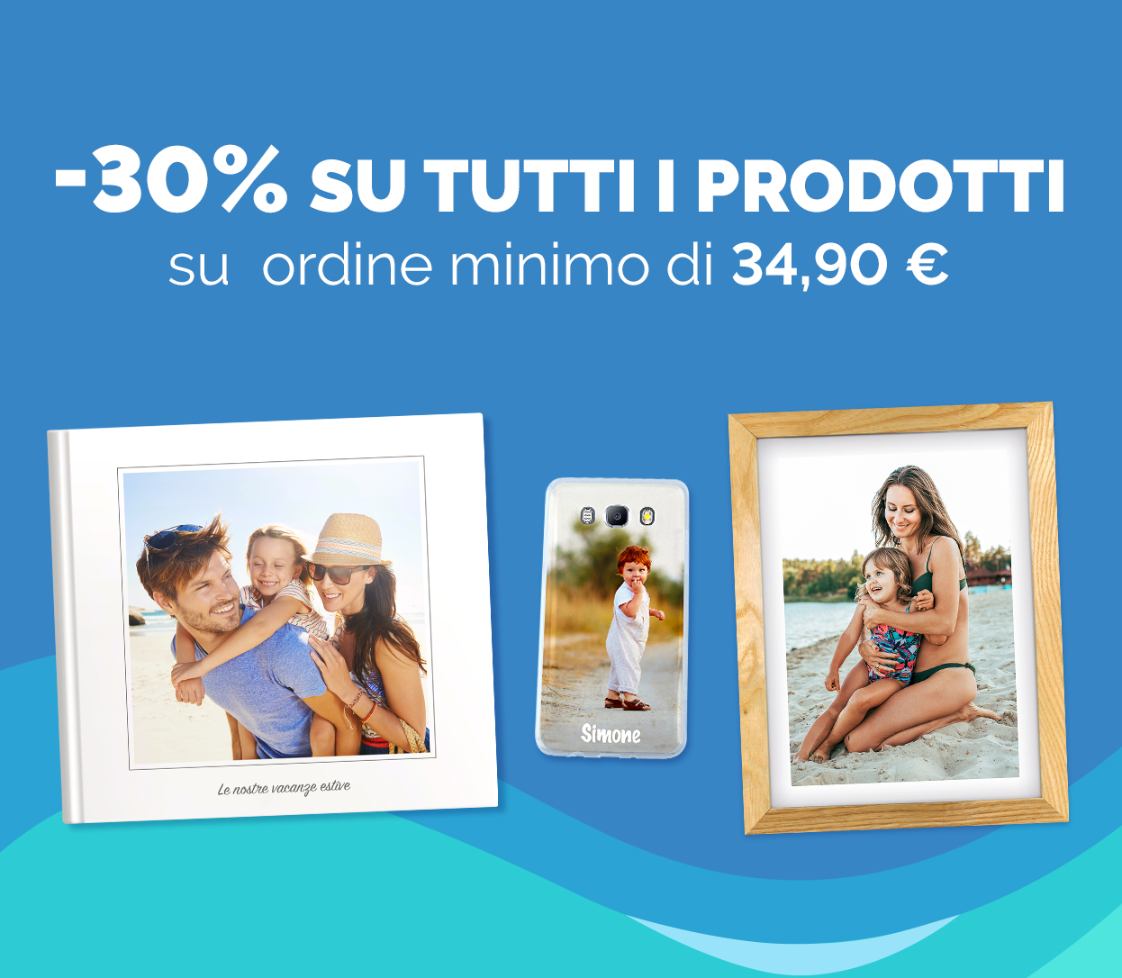 30% di sconto su ord. min. di 34,90€