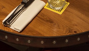 Never Fix Metal Edging To Solid Wood Table Tops
