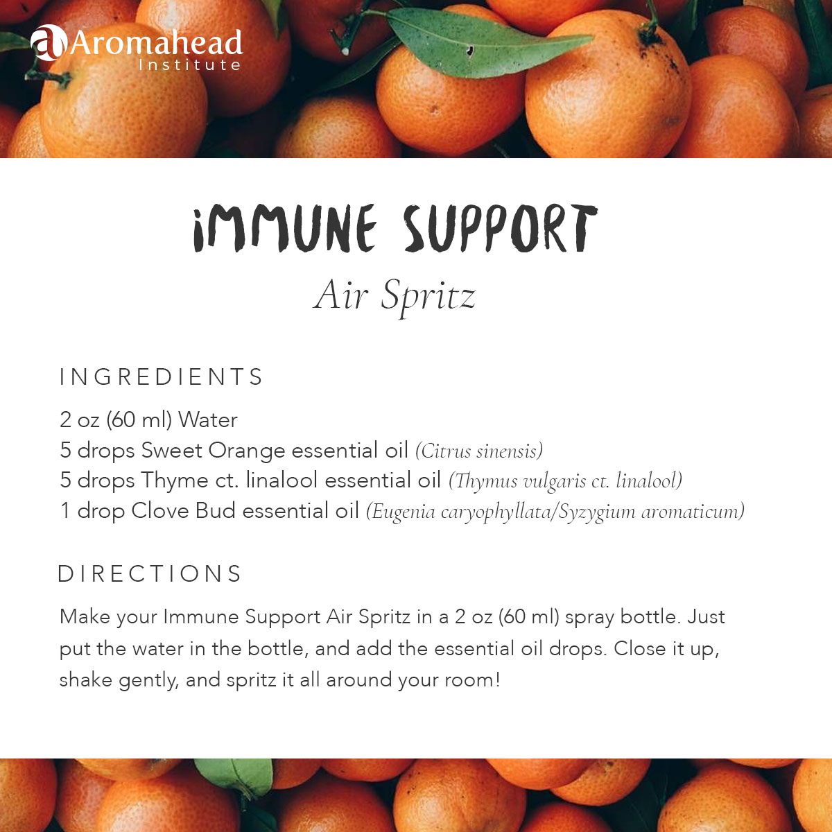 Immune Support Air Spritz